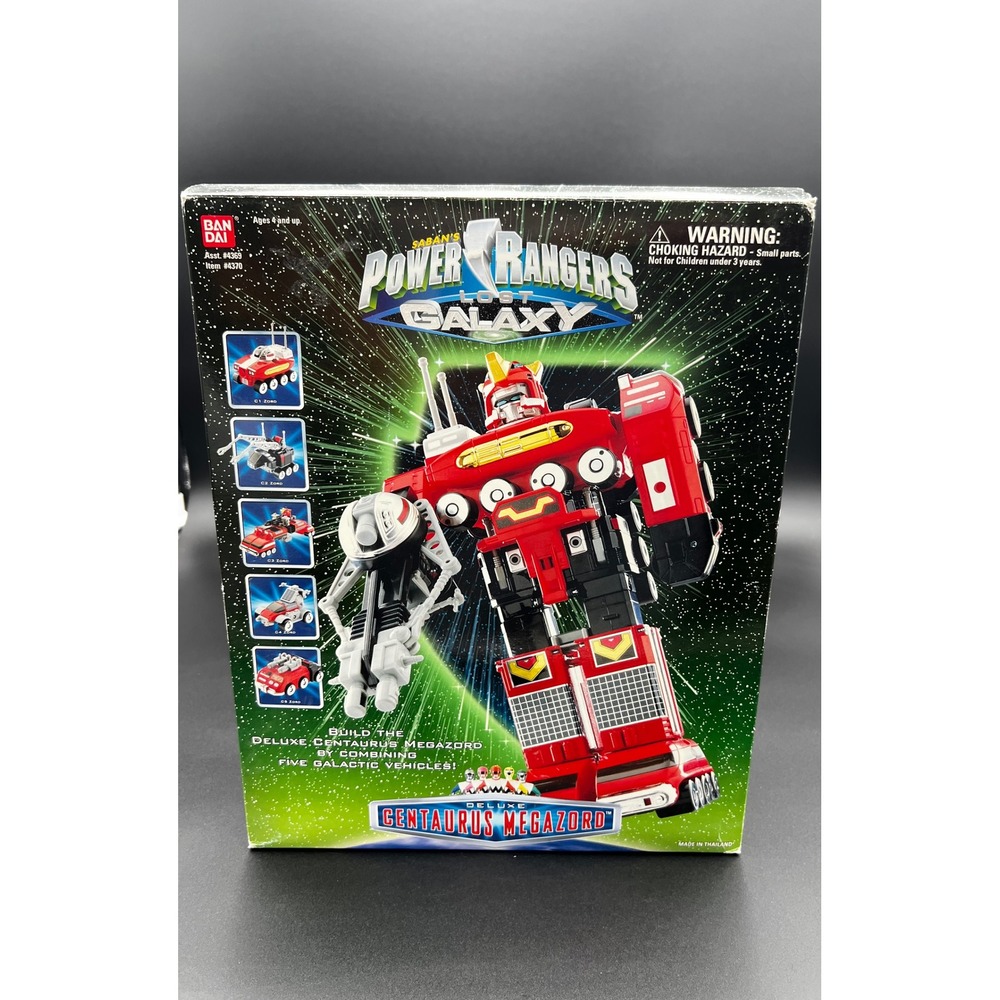 Bandai Power Rangers Lost Galaxy Deluxe Centaurus Megazord 1999 Vintage 4370